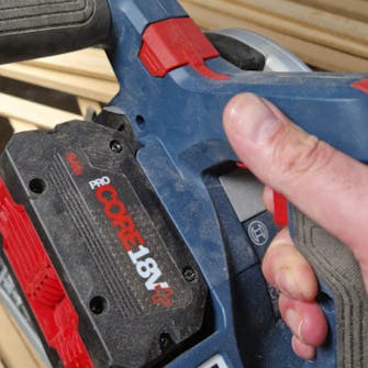 Dyksav test: Bosch GKT 18V-52 GC Dyksav test: Bosch GKT 18V-52 GC